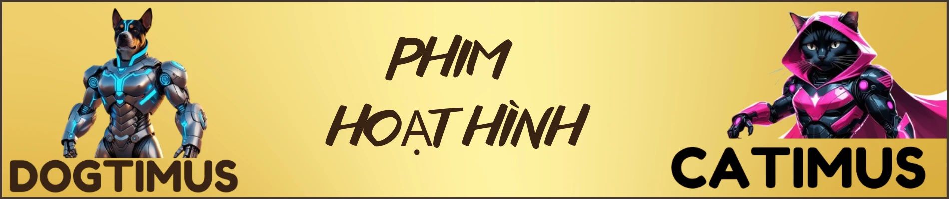 Banner minh họa cho Phim hoạt hình